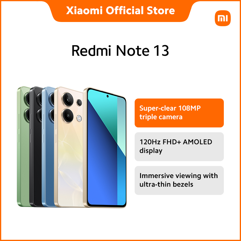 Xiaomi Redmi Note 13 8+256GB | 1 year local warranty