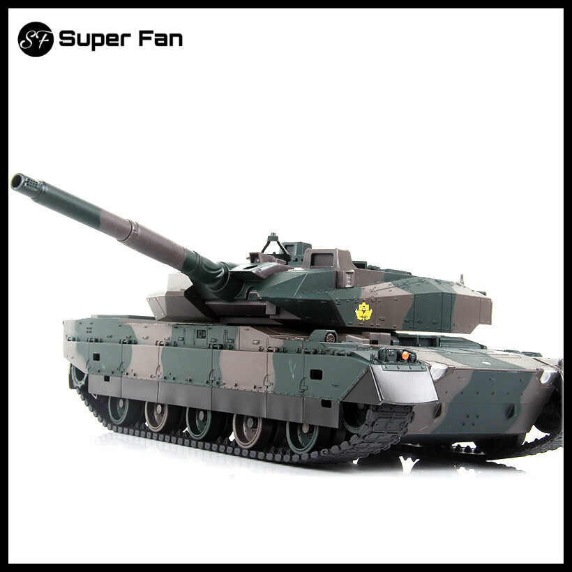 (Ready Stock) Tong Li Remote Control Tank Large Charging Battle Tank Toy Remote Control Car Car Tank Model Boy Toy