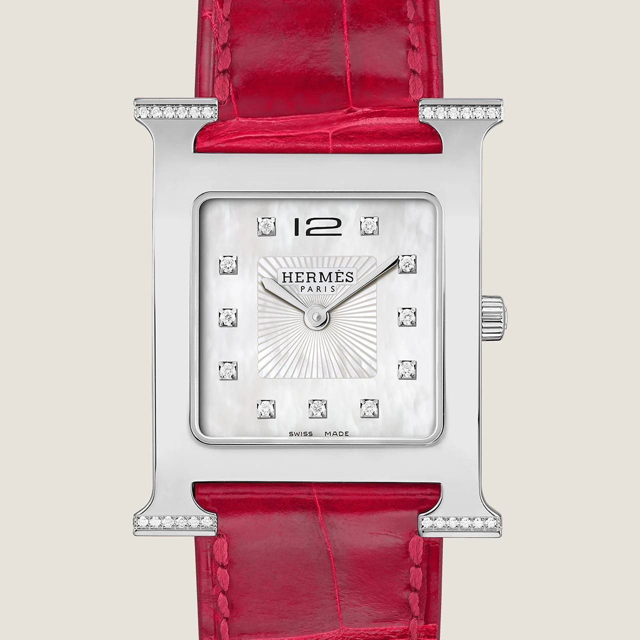 Heure H watch, Medium model,21 mm