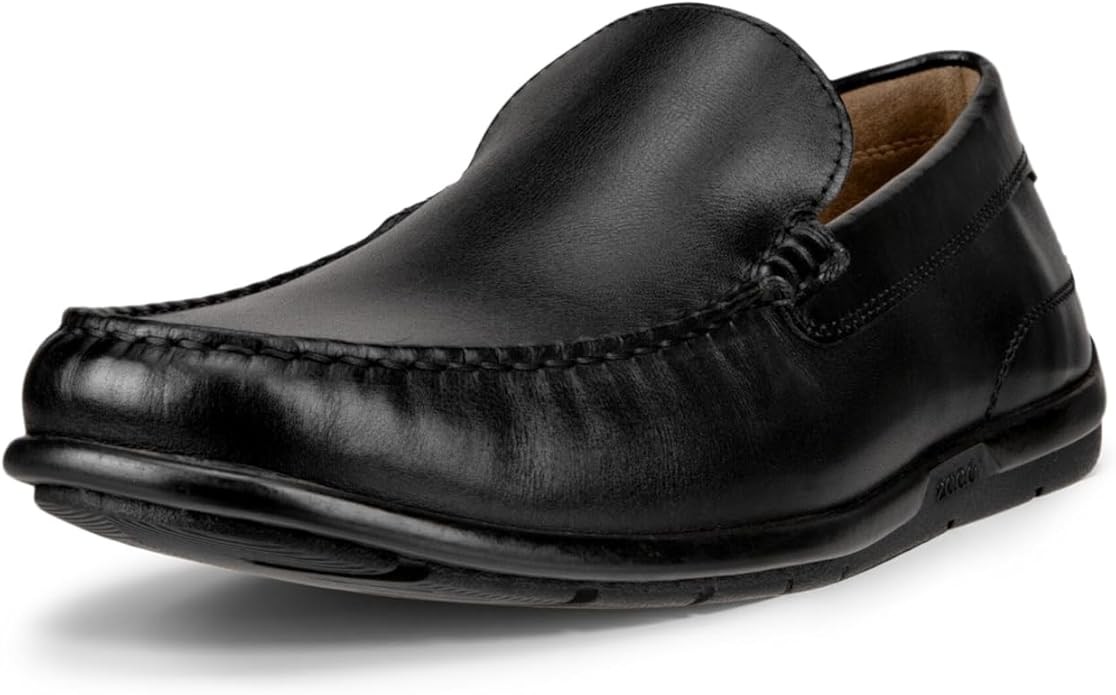 ECCO Men's Classic Moc 2.0 Slip on Driving Style Loafer